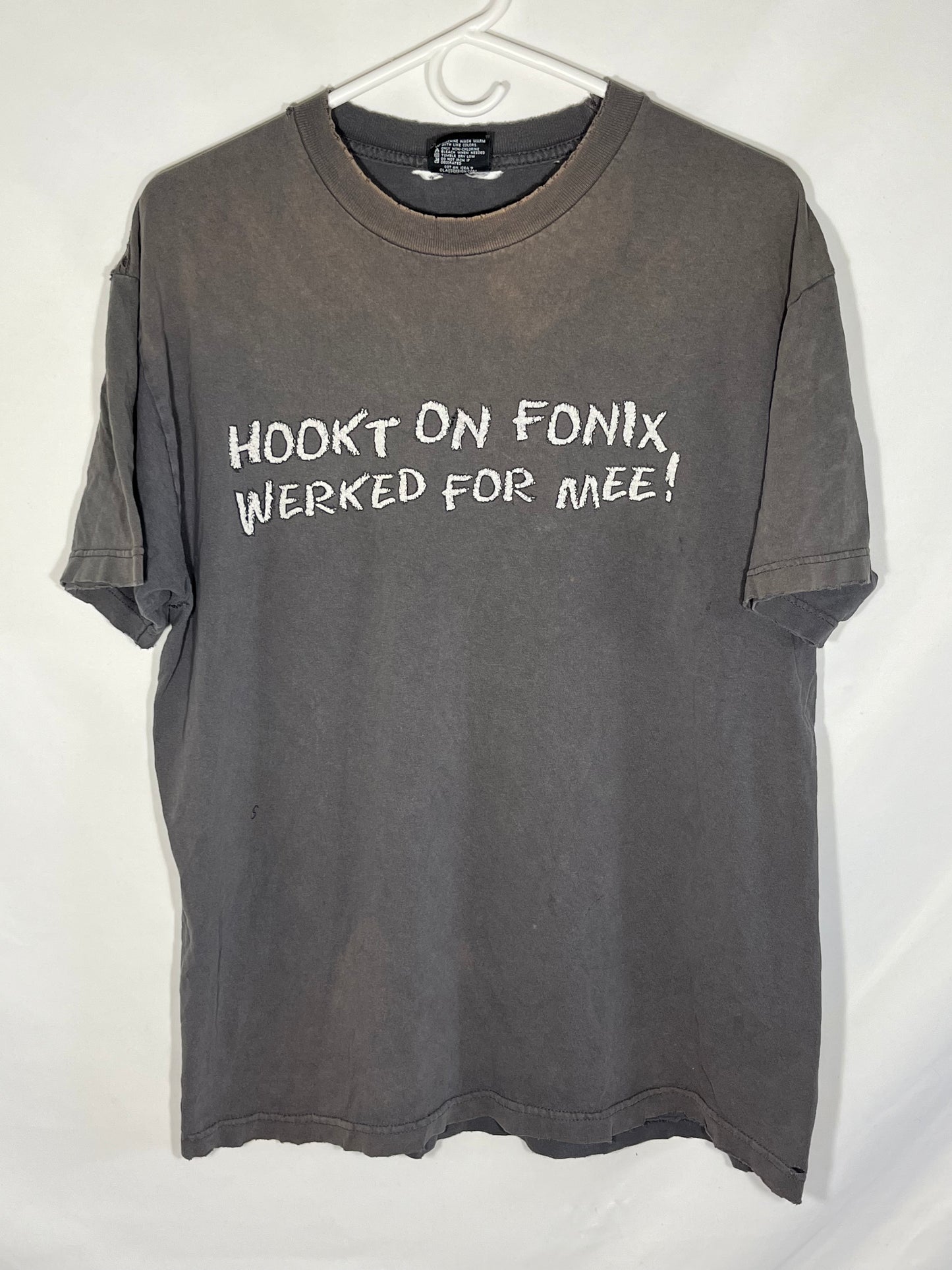 Hookt on Fonix Werked for Mee T 恤 - 中号 - 20.5” x 25”