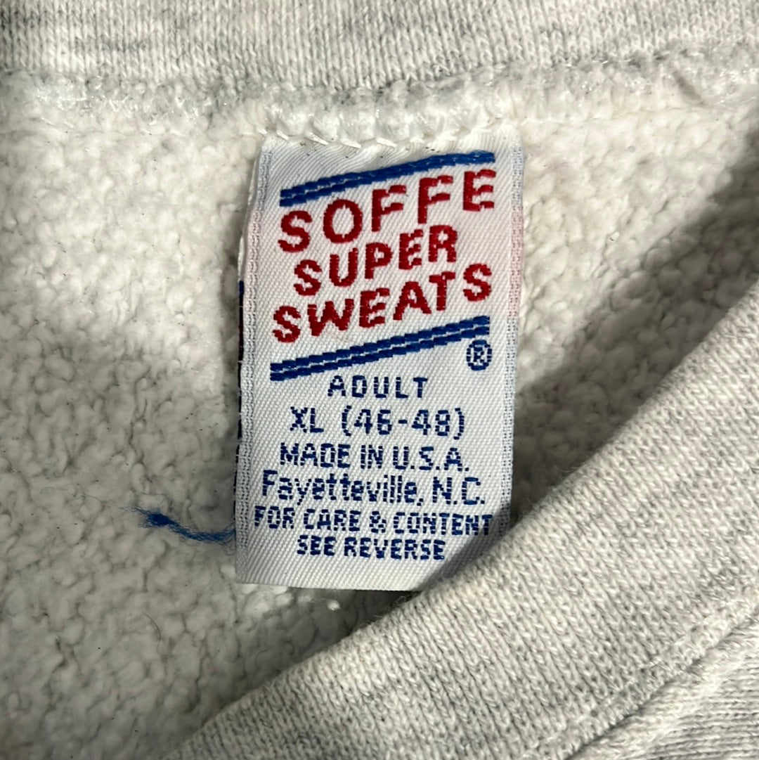 90 年代 Soffee Super Sweat 圆领运动衫 - XLarge - 24” x 27.5”