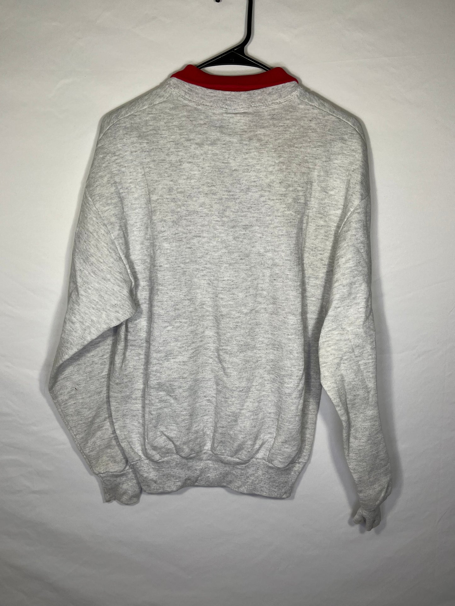 90’s Jerzees Collared Crewneck Sweatshirt - Medium - 20” x 23”