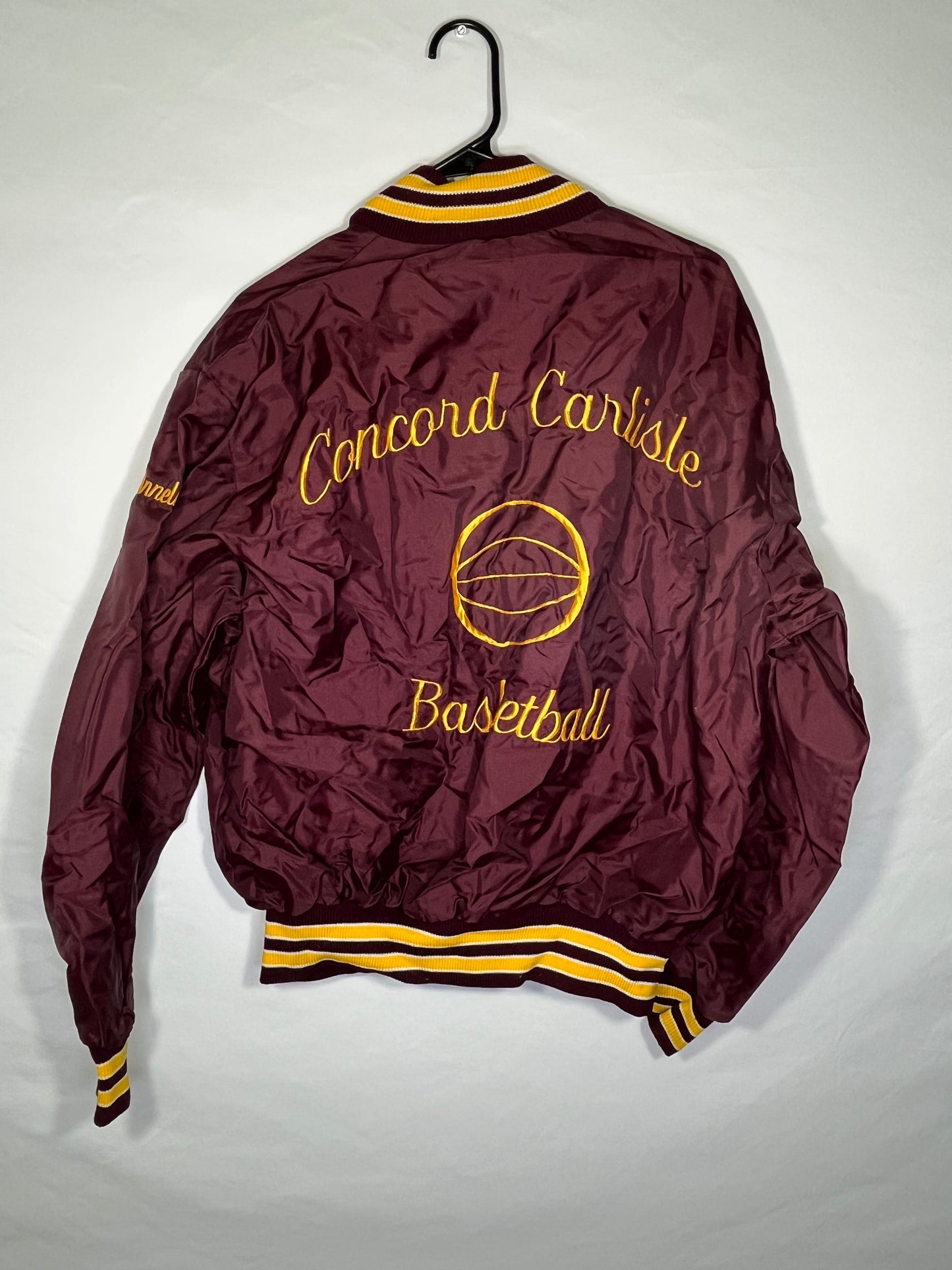 80's Delong Varsity Jacket - XLarge - 24” x 25.5”