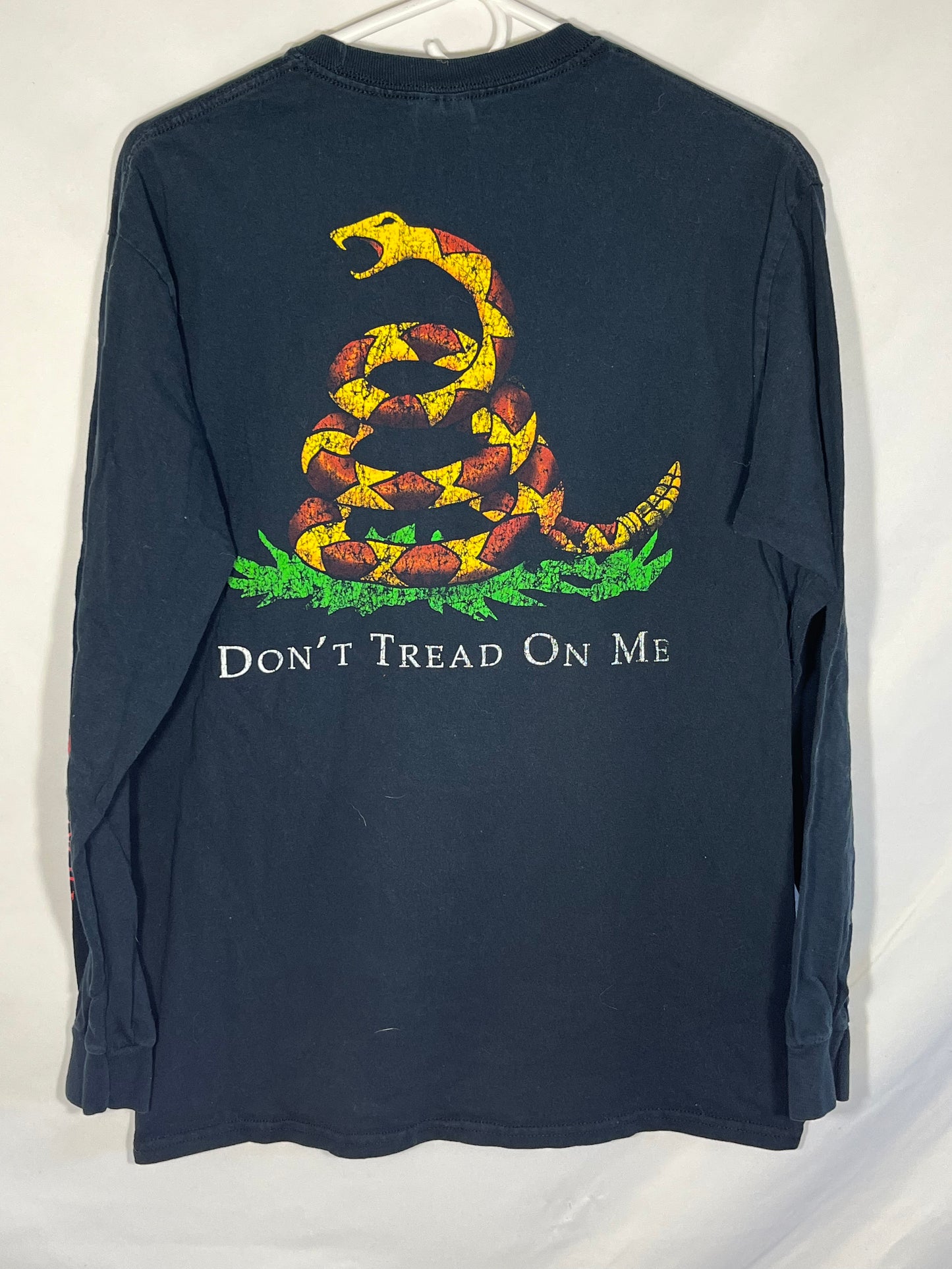 Camisa de manga larga NRA Don't Tread on Me - Pequeña - 19" x 27"