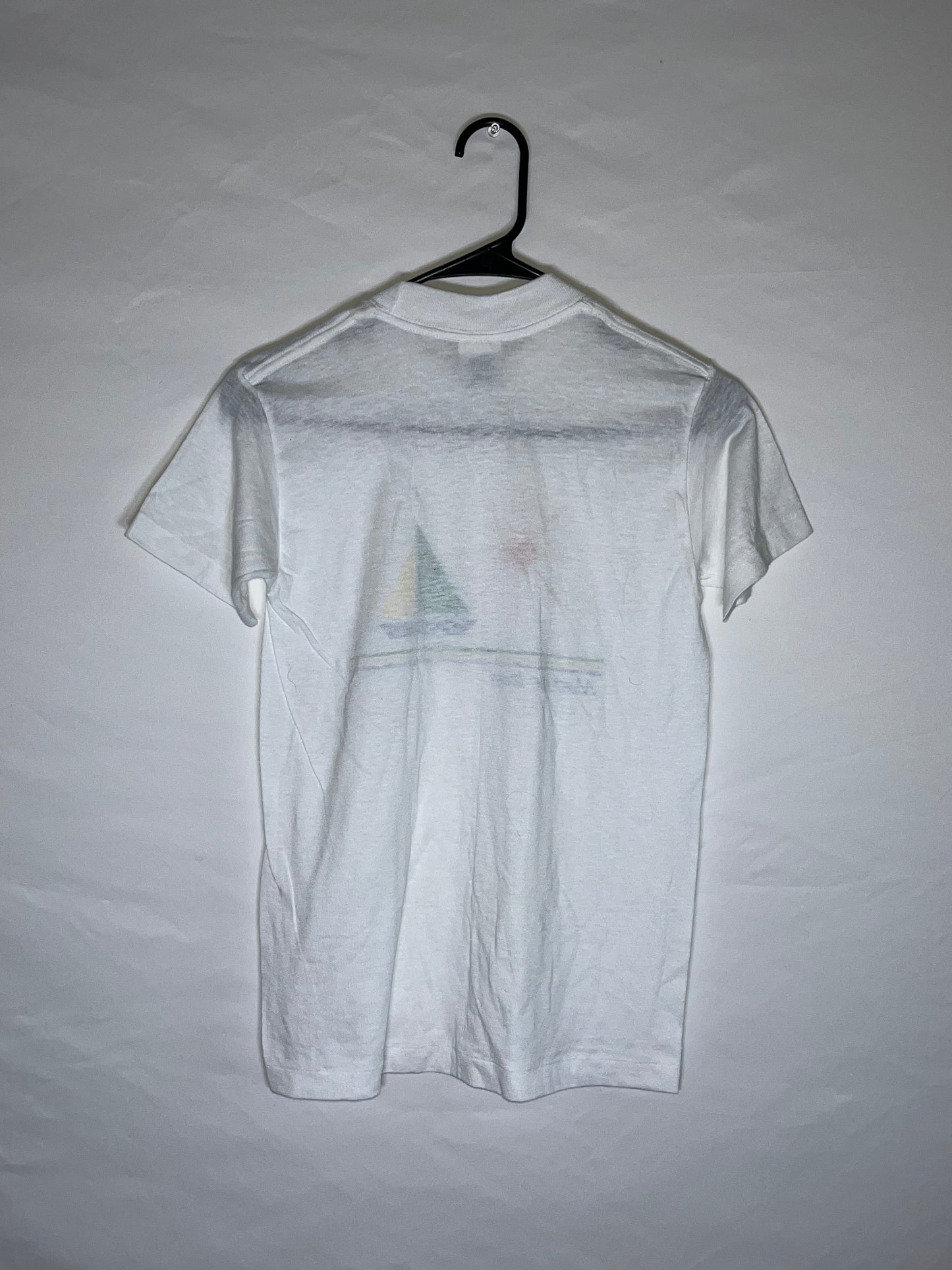 Camiseta Mackinac Island de los años 80 - XS - 15.5 "x 24"