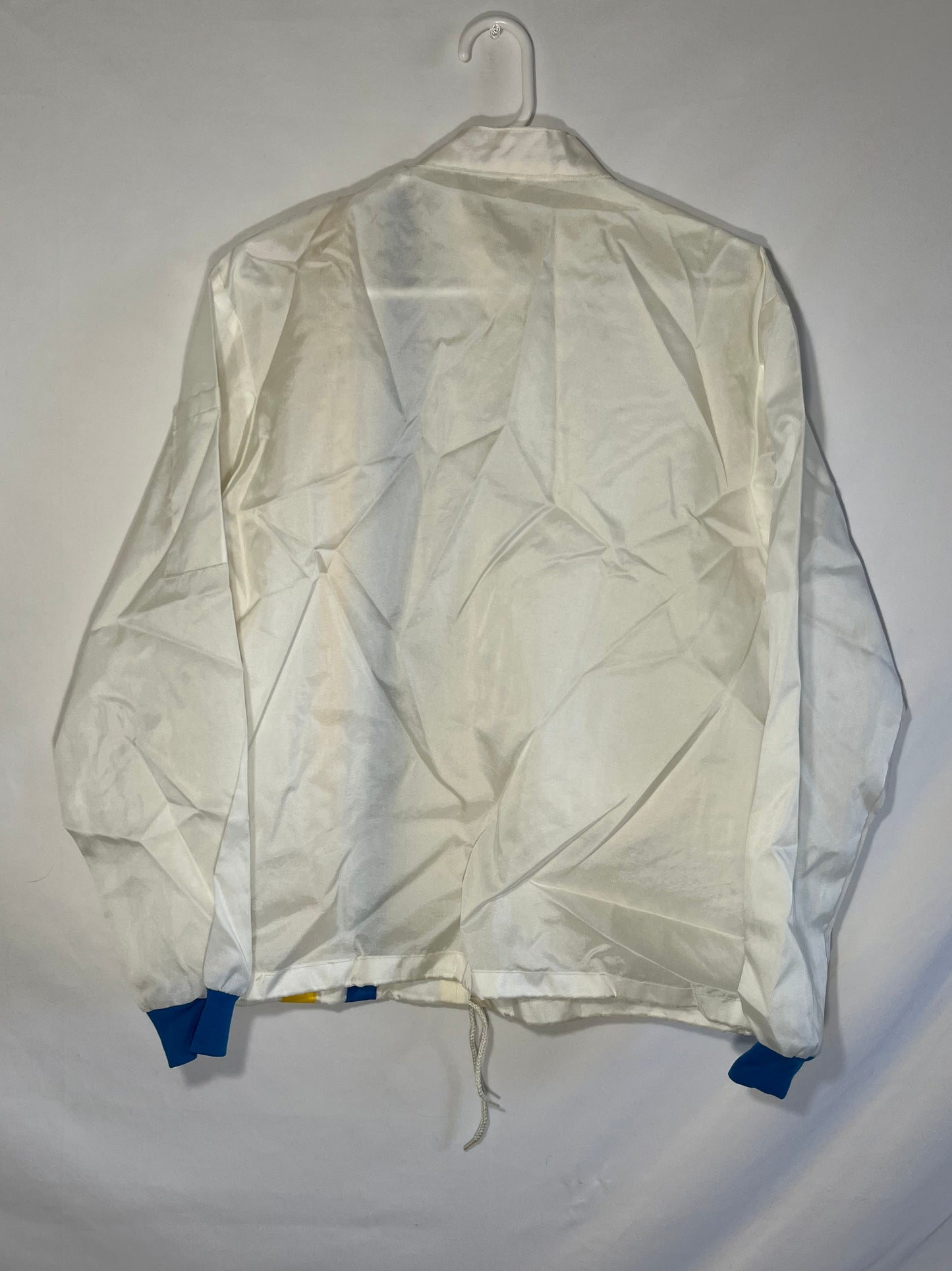 70/80's Gas Station Windbreaker Jacket Coat - Medium - 21.5” x 28”