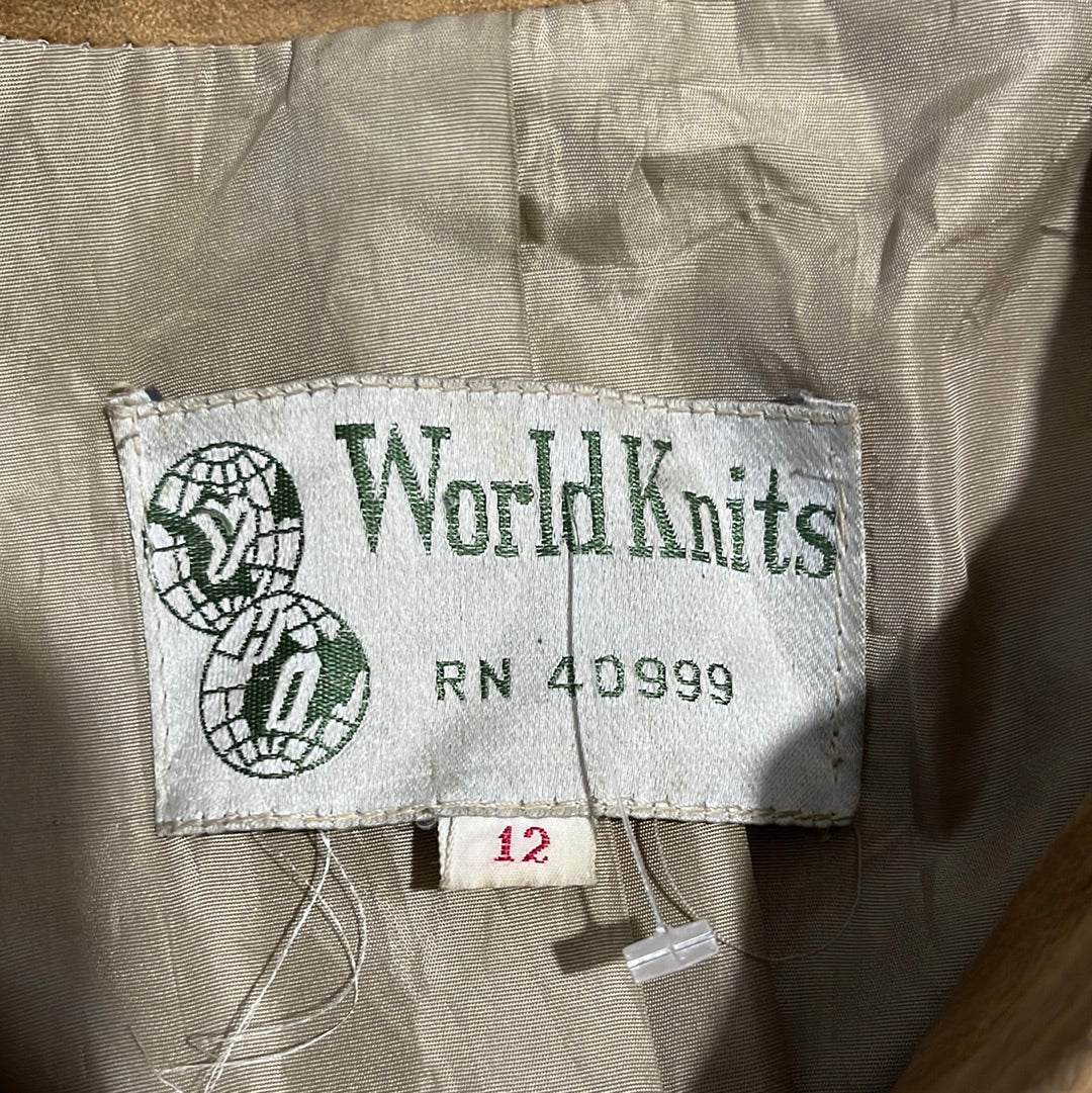 World Knits Jacket - Small - 19” x 30.5”