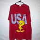 Tweety Bird USA Tshirt - XLarge - 27” x 31.5”