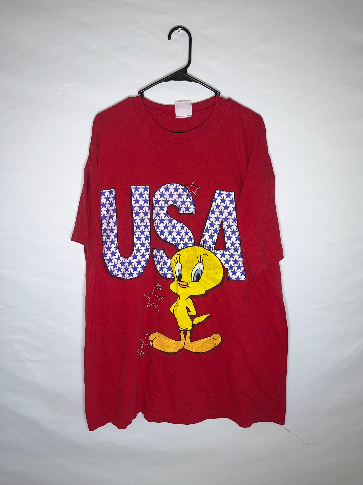 Tweety Bird USA Tshirt - XLarge - 27” x 31.5”