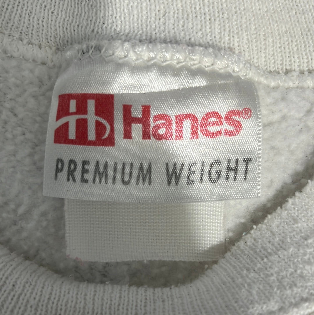 90 年代 Hanes Lubbock 篮球圆领运动衫 - XLarge - 24 英寸 x 23.5 英寸