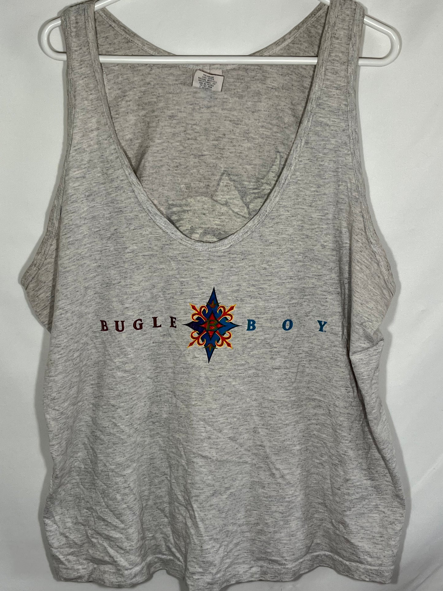 80/90's Bugle Boy Tanktop Shirt - Large - 23” x 25”