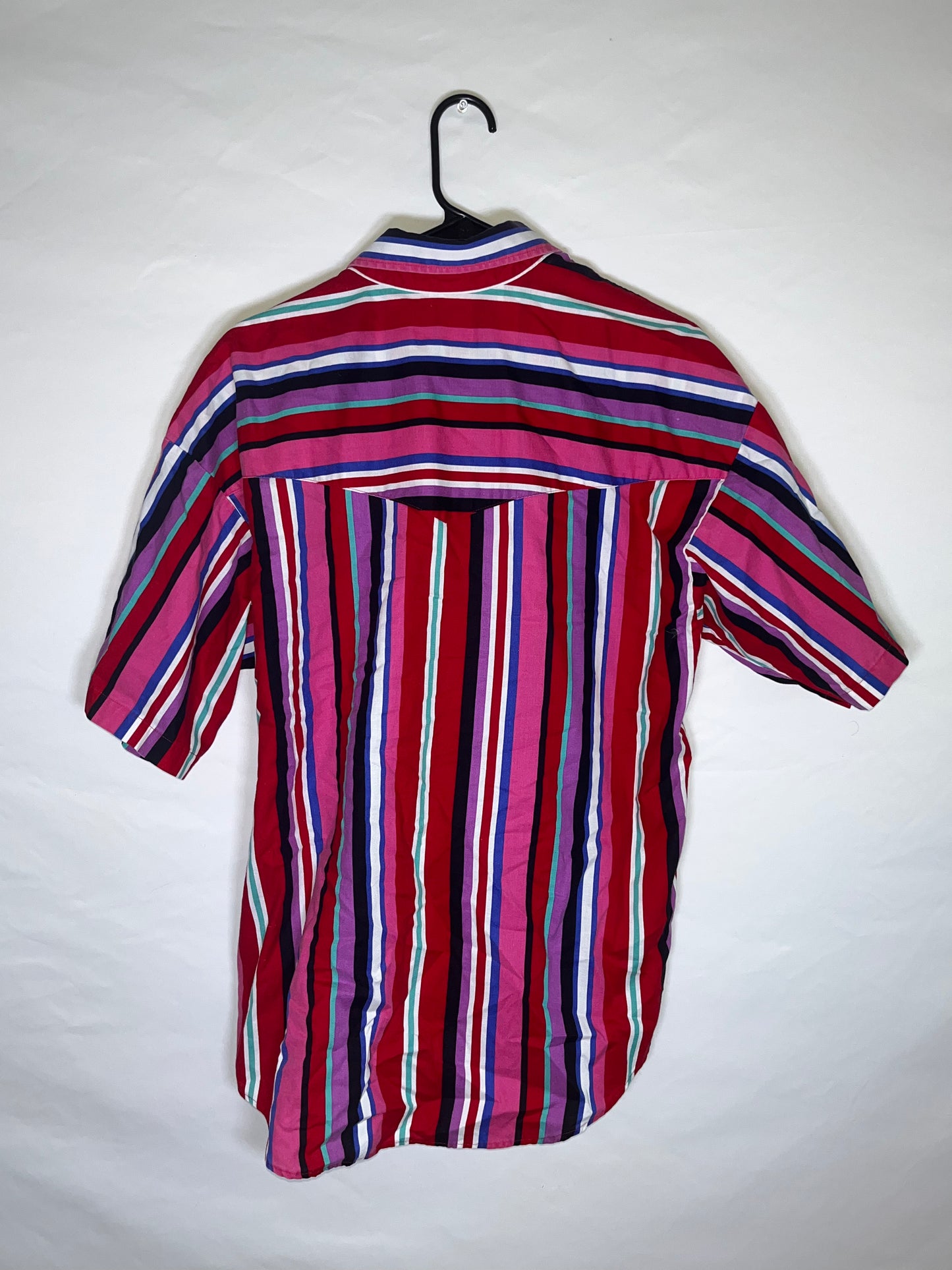 Camisa abotonada delgada Panhandle de los años 90 - Grande - 22" x 32"