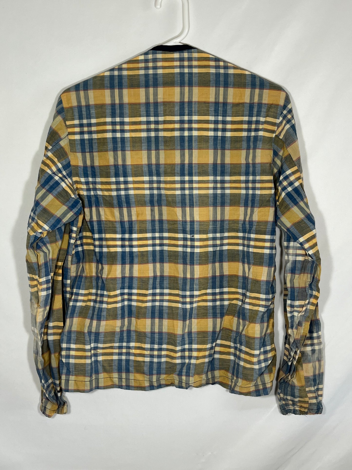 60/70's Half Zip Shirt - Small - 19.5” x 25”