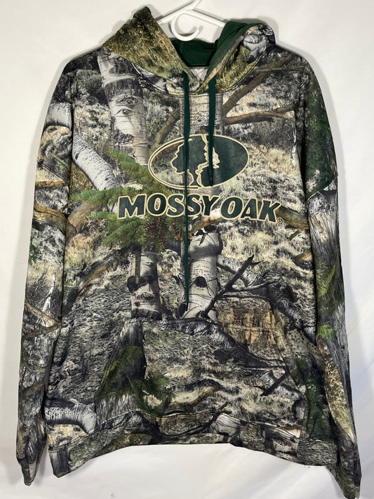 Sudadera con capucha Mossy Oak - XL - 28” x 28.5”