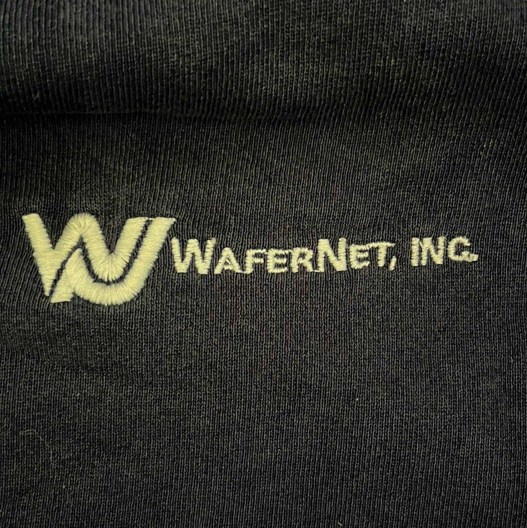 90/00's Hanes Wafernet Crewneck Sweatshirt - XLarge - 24” x 26”