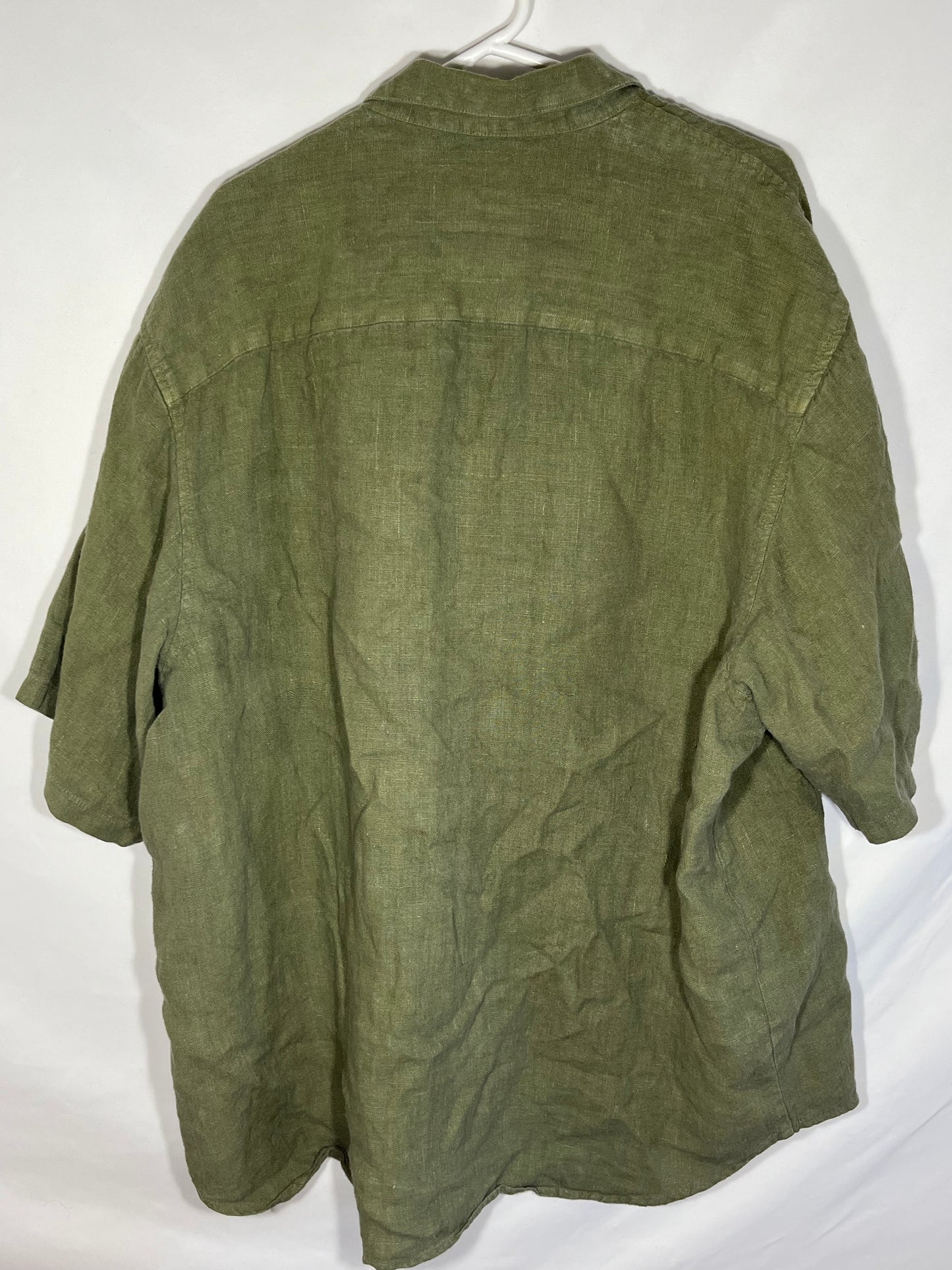 Eco Lution Hemp Button Up Shirt - XLarge - 26.5” x 33.5”