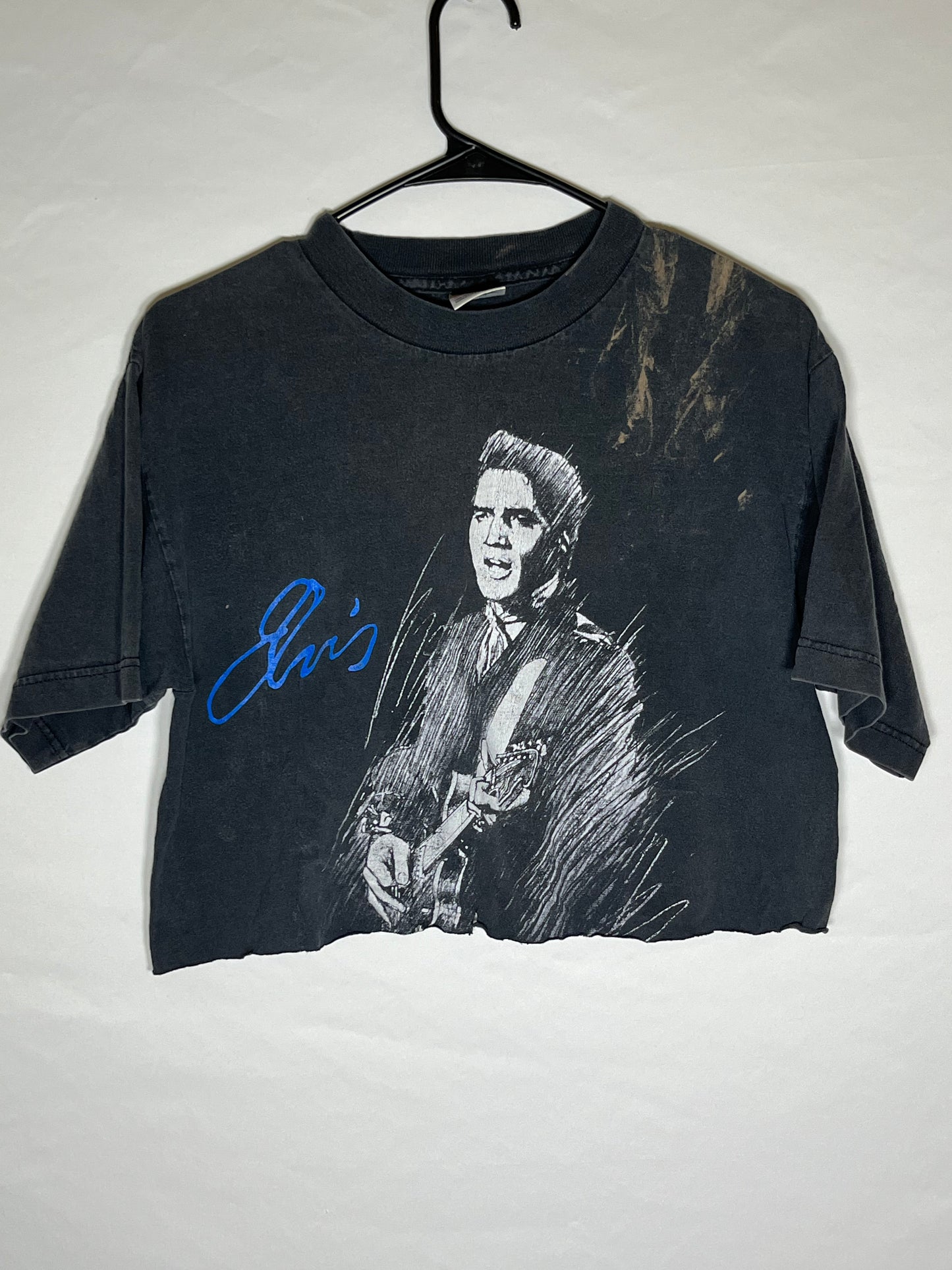 Camiseta recortada de Elvis - Boxy Small - 18.5 "x 17.5"