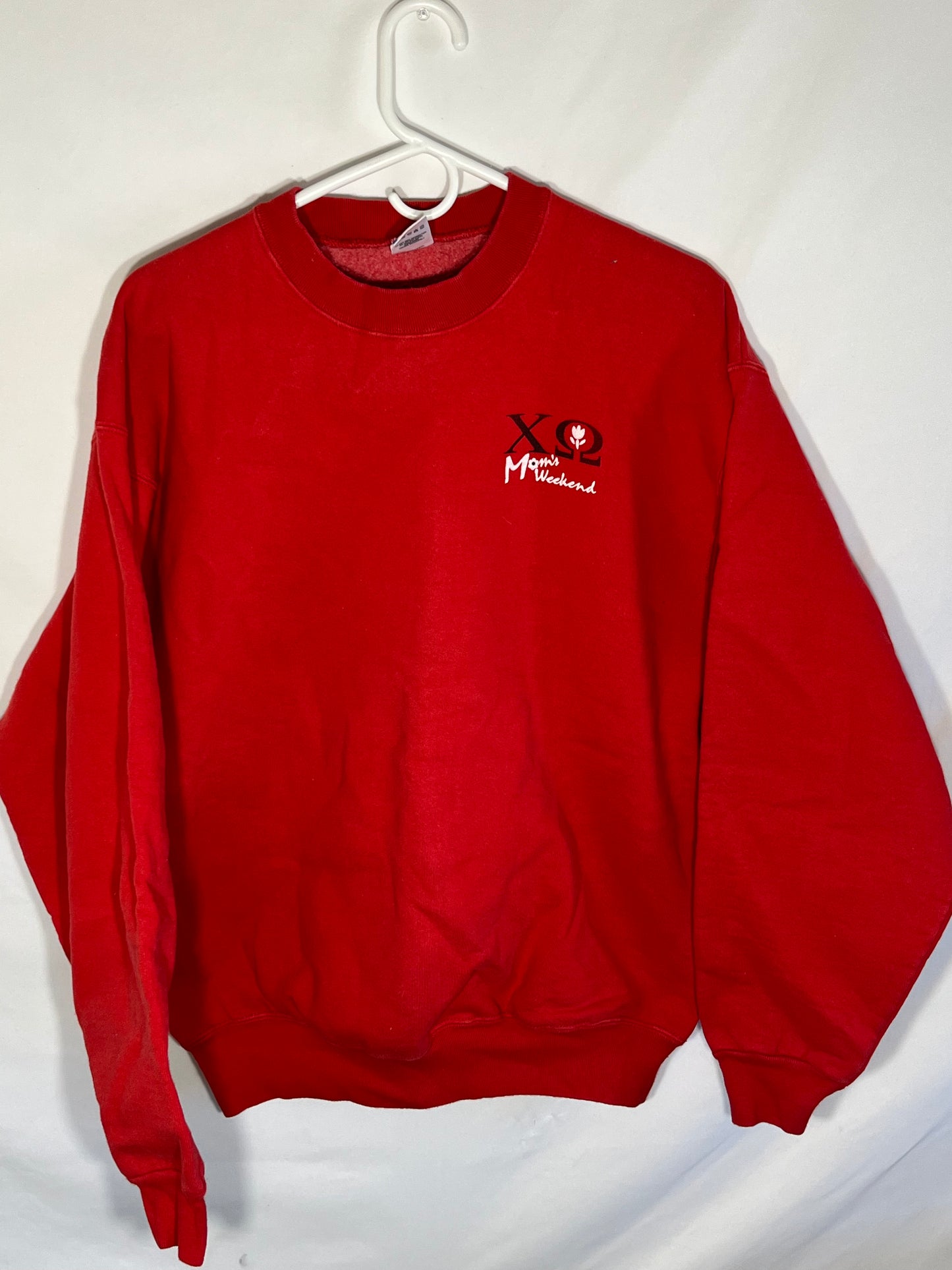 90's FOTL Mom's Weeekend OSU Crewneck Sweatshirt - Large - 22” x 26.5”