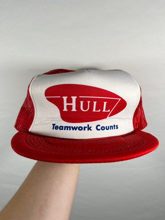 90's Teamwork Counts Trucker Hat