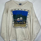 90's Lee Renton 737 Washington Plane Crewneck Sweatshirt - XLarge - 25” x 24.5”