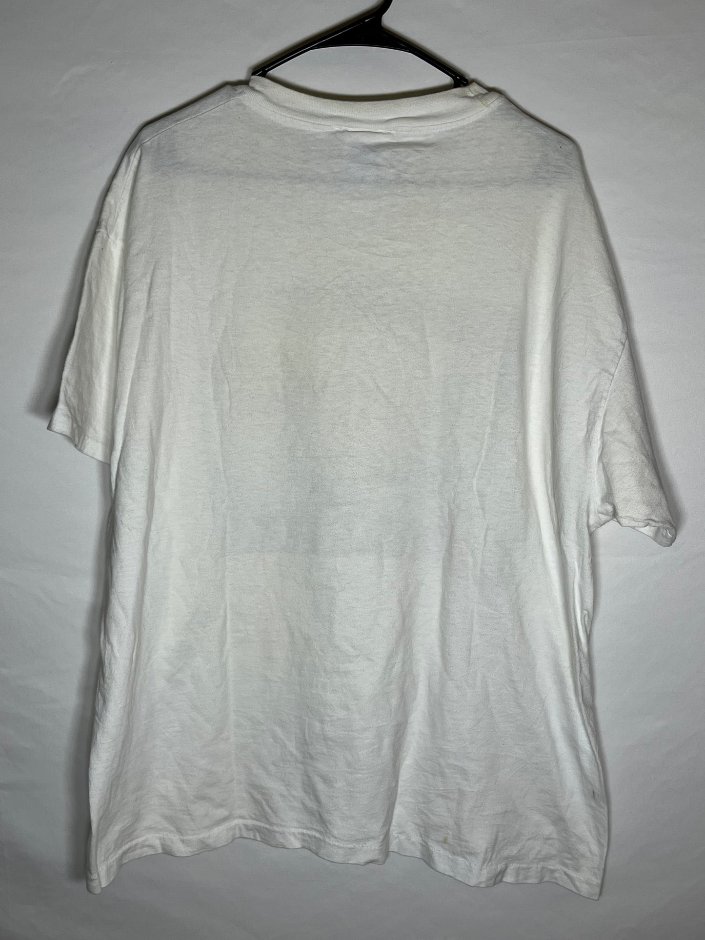 90's Hanes Beefy Memphis Italia Tshirt - Large - 23” x 28.5”