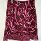 Swirly Red Pink Skirt - 32” x 24”