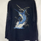 Guy Harvey Longsleeve Shirt - Medium - 20.5” x 27”