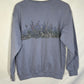 Northern Reflections Wrap Around Print Crewneck Sweatshirt - Medium - 21” x 24”