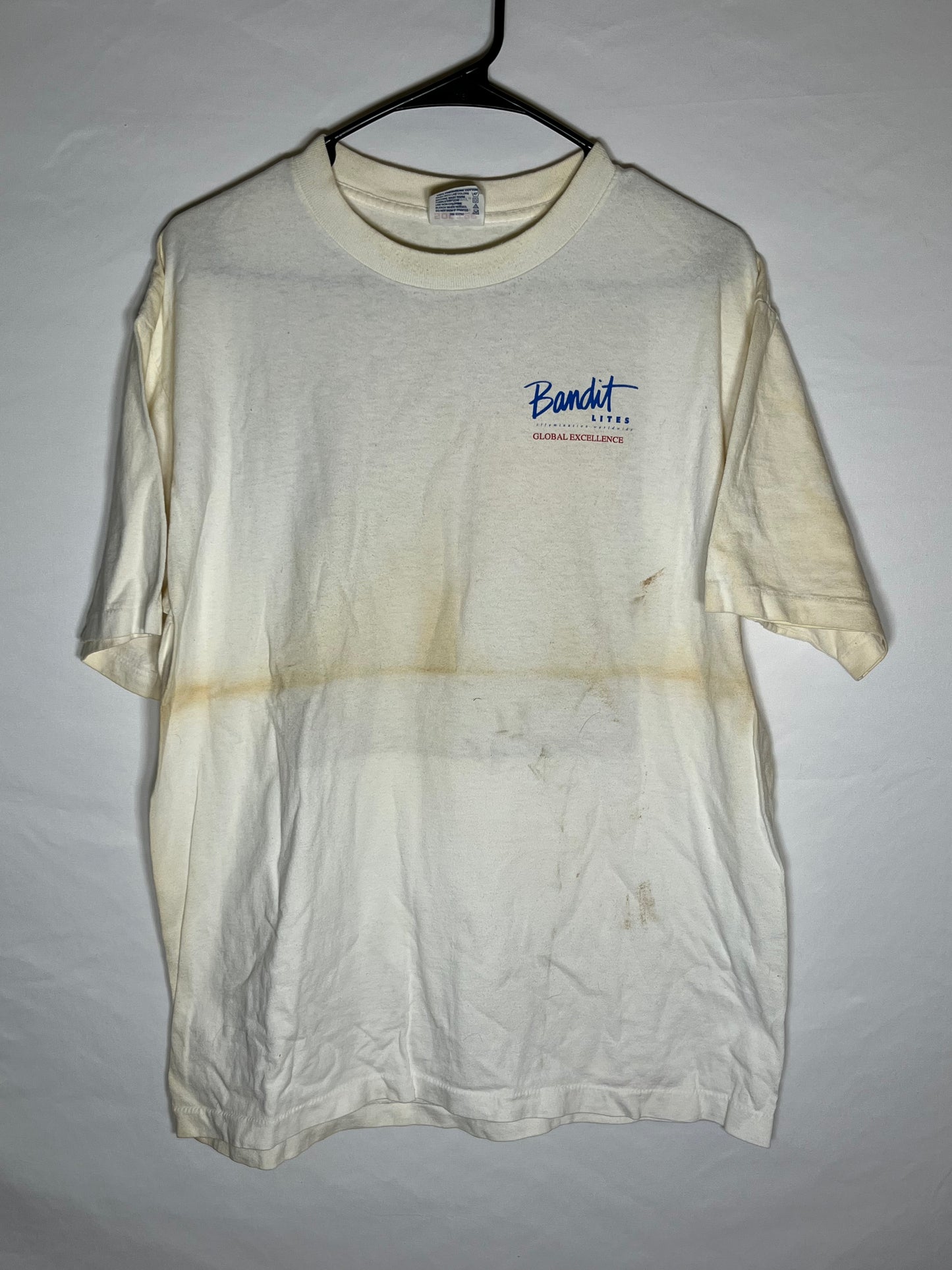 80/90's SofTee Global Excellence Tshirt - Medium - 20” x 27”