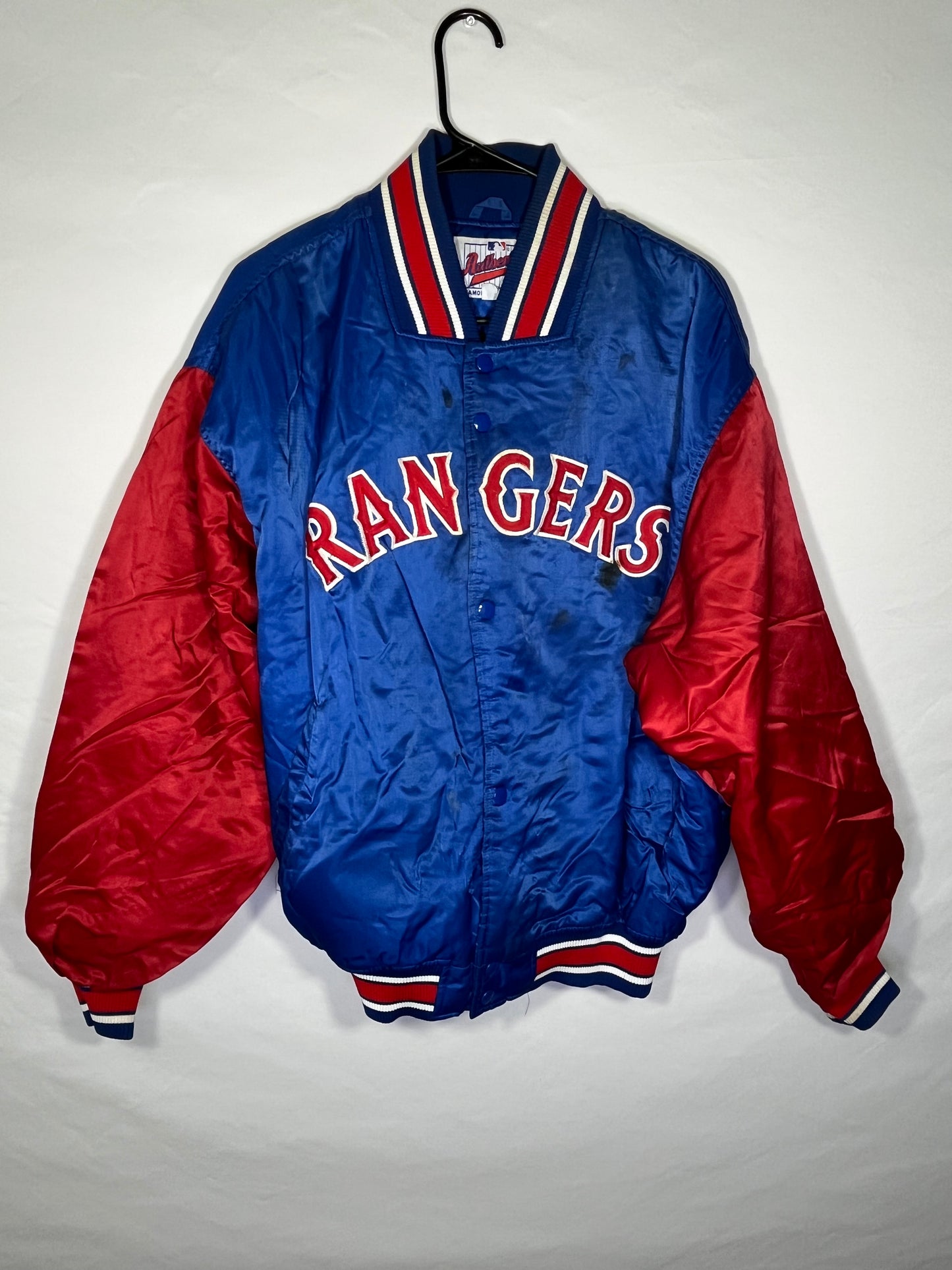 Rangers Varsity Jacket - XLarge - 26” x 27.5”