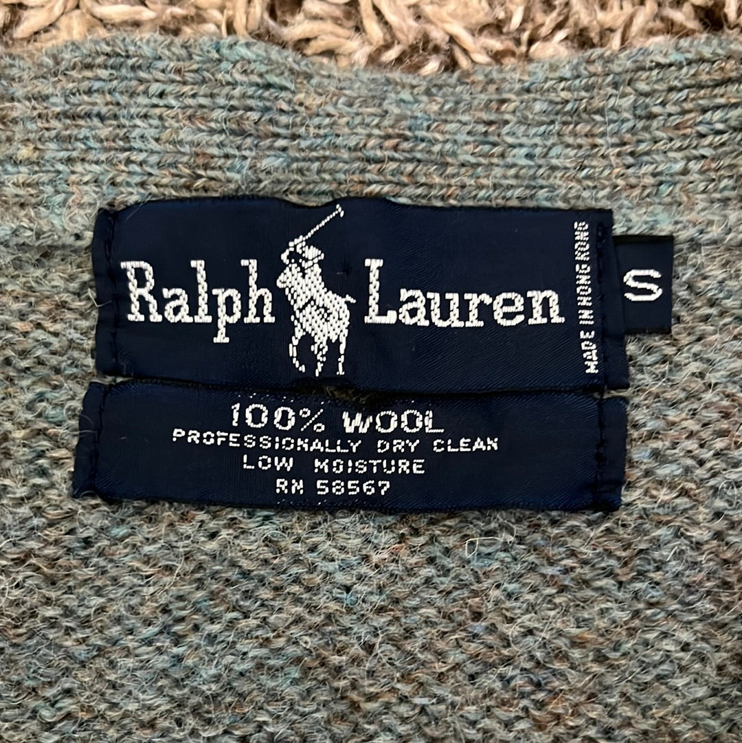 Ralph Lauren 羊毛开衫 - 小号 - 18.5” x 20”