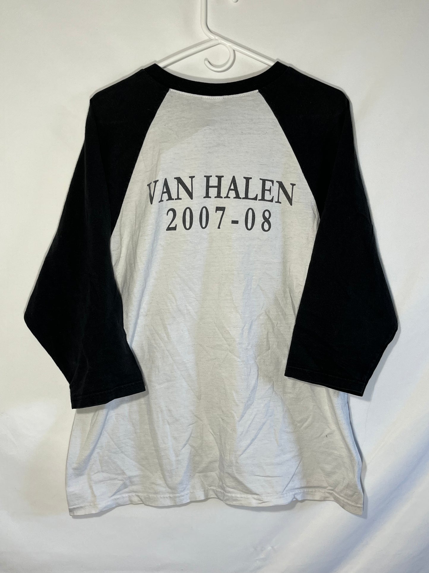 Van Halen Raglan Shirt - Medium - 21.5” x 27.5”