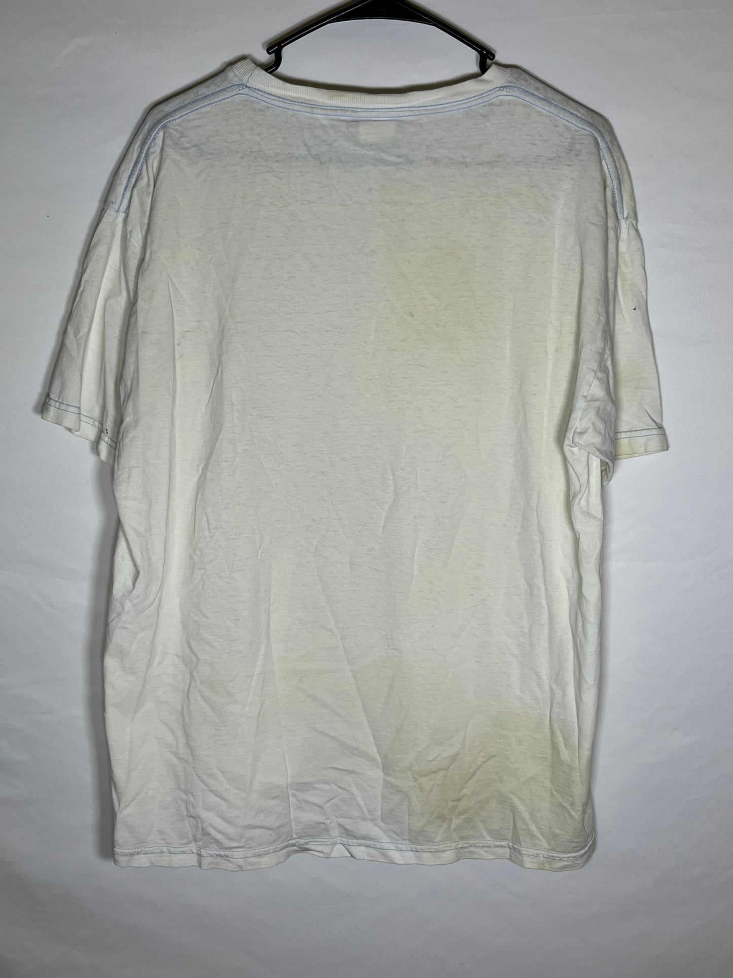 Pooh Eeyore Painter Distressed Tshirt - Medium - 20.5” x 26.5”