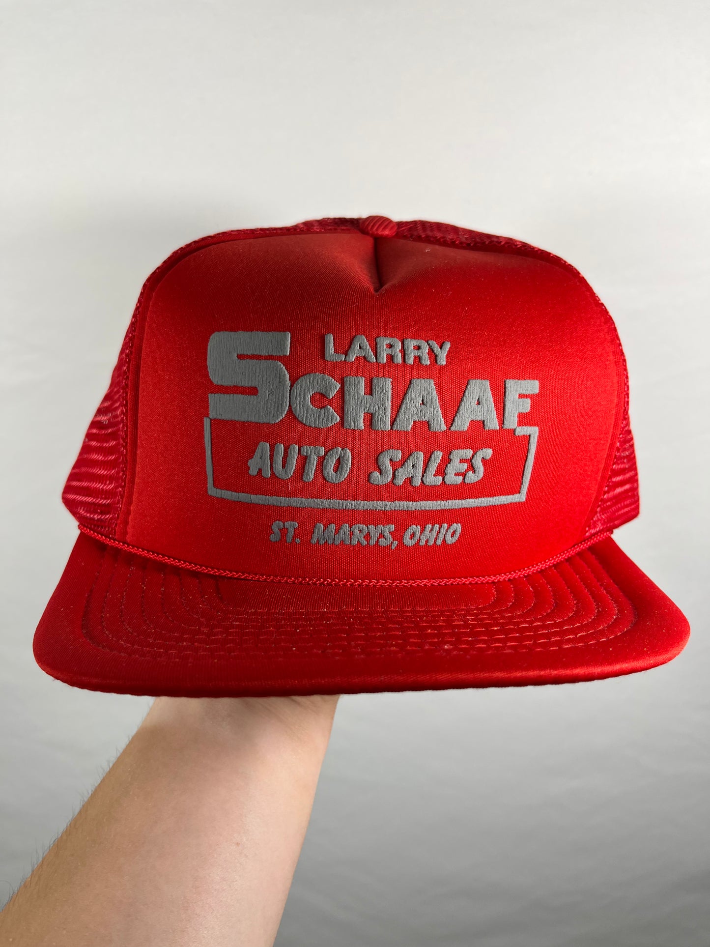 Gorra de camionero de ventas de automóviles