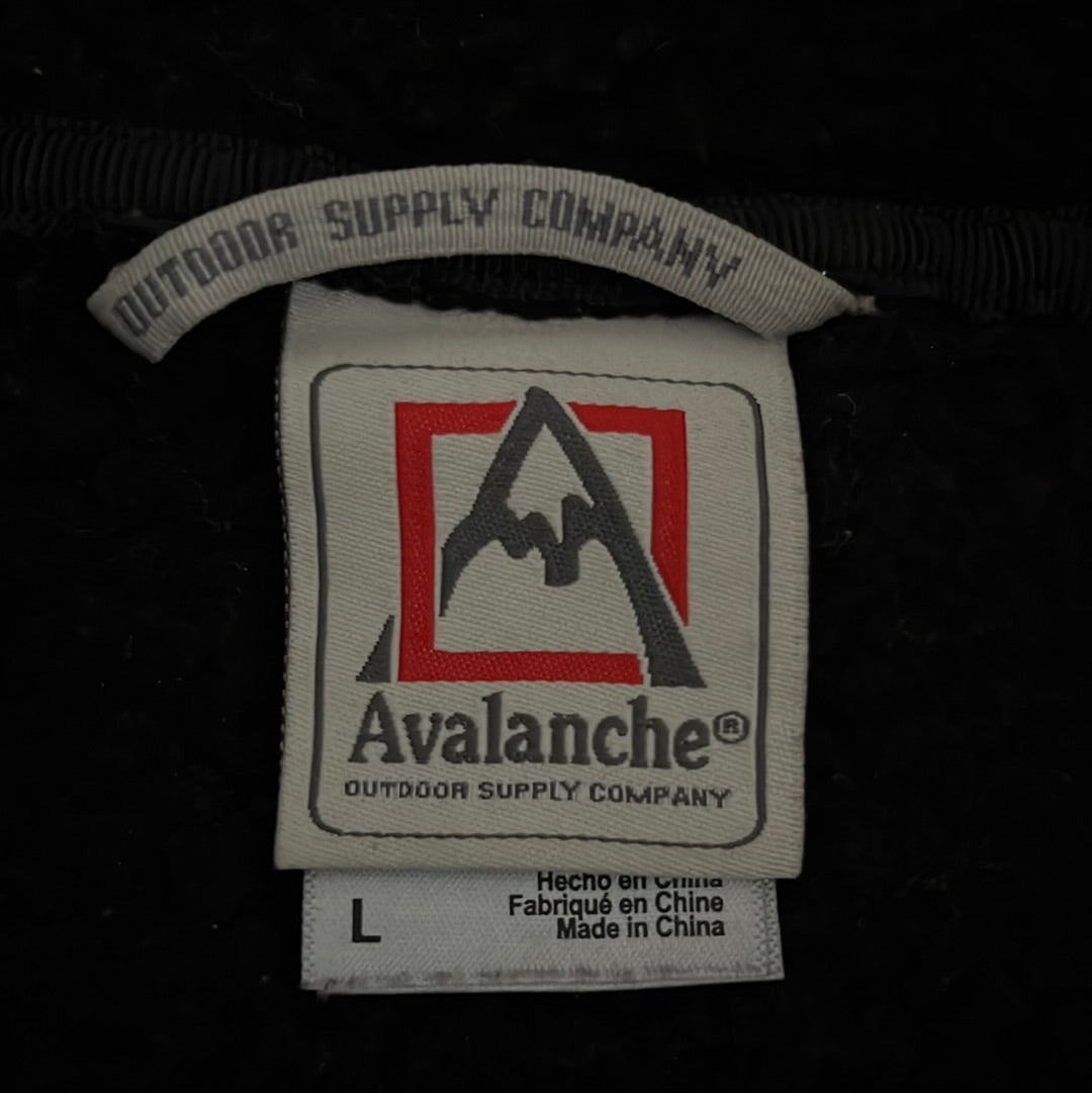 Avalanche Fleece Zip Up Jacket - Medium - 21” x 26.5”