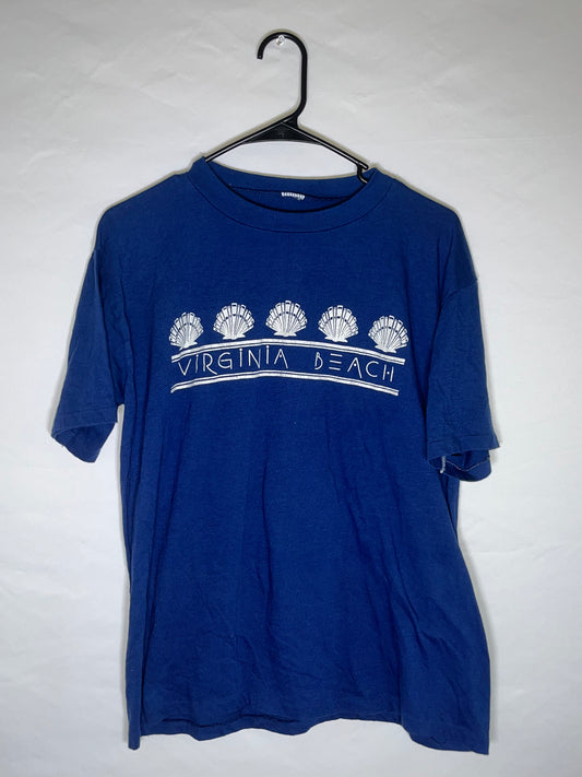 Camiseta de Virginia Beach de los 80 - Mediana - 20.5" x 25"