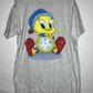 Looney Tunes Tweety Bird Tshirt - Medium - 21” x 31”