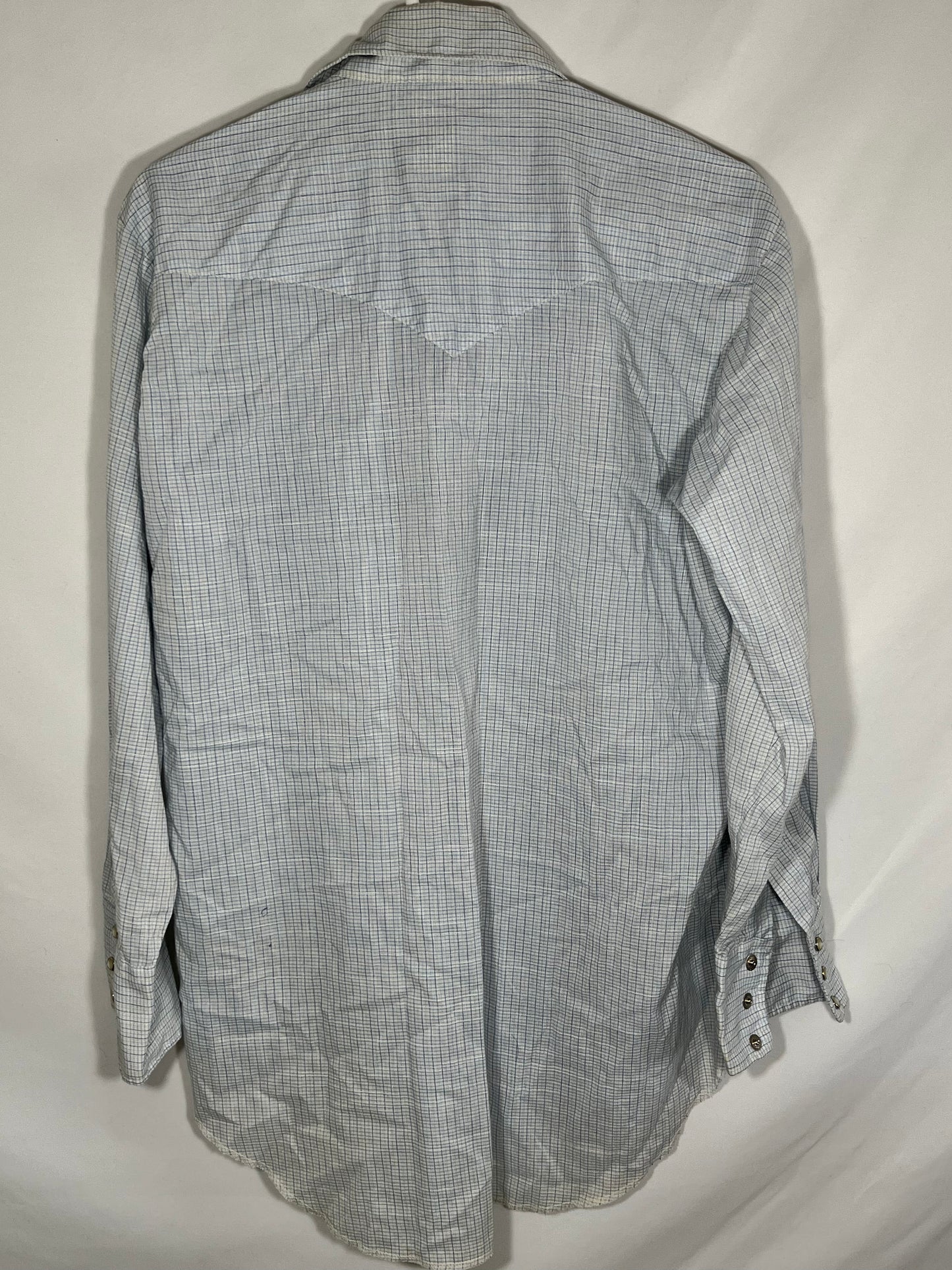 Karman Pearl Snap Shirt - Large - 22” x 32.5”