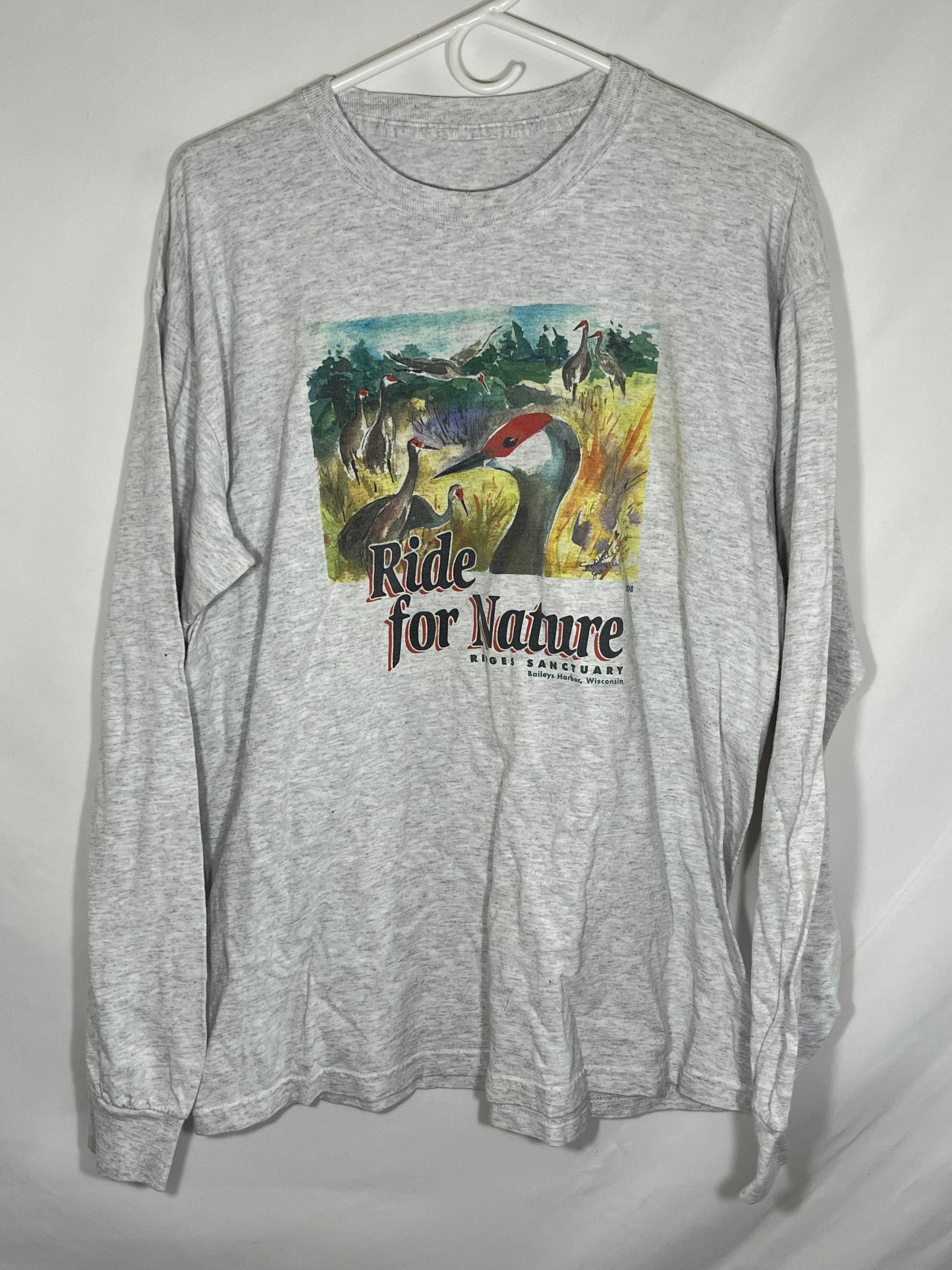 Camiseta de manga larga Ride for Nature - Mediana - 21.5" x 27.5"