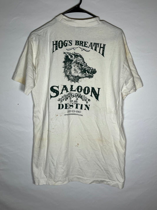 Camiseta Hogs Breath de los 90 - Mediana - 20" x 29"