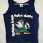 90's Notre Dame Fighting Irish Tanktop Shirt - Medium - 21” x 22.5”