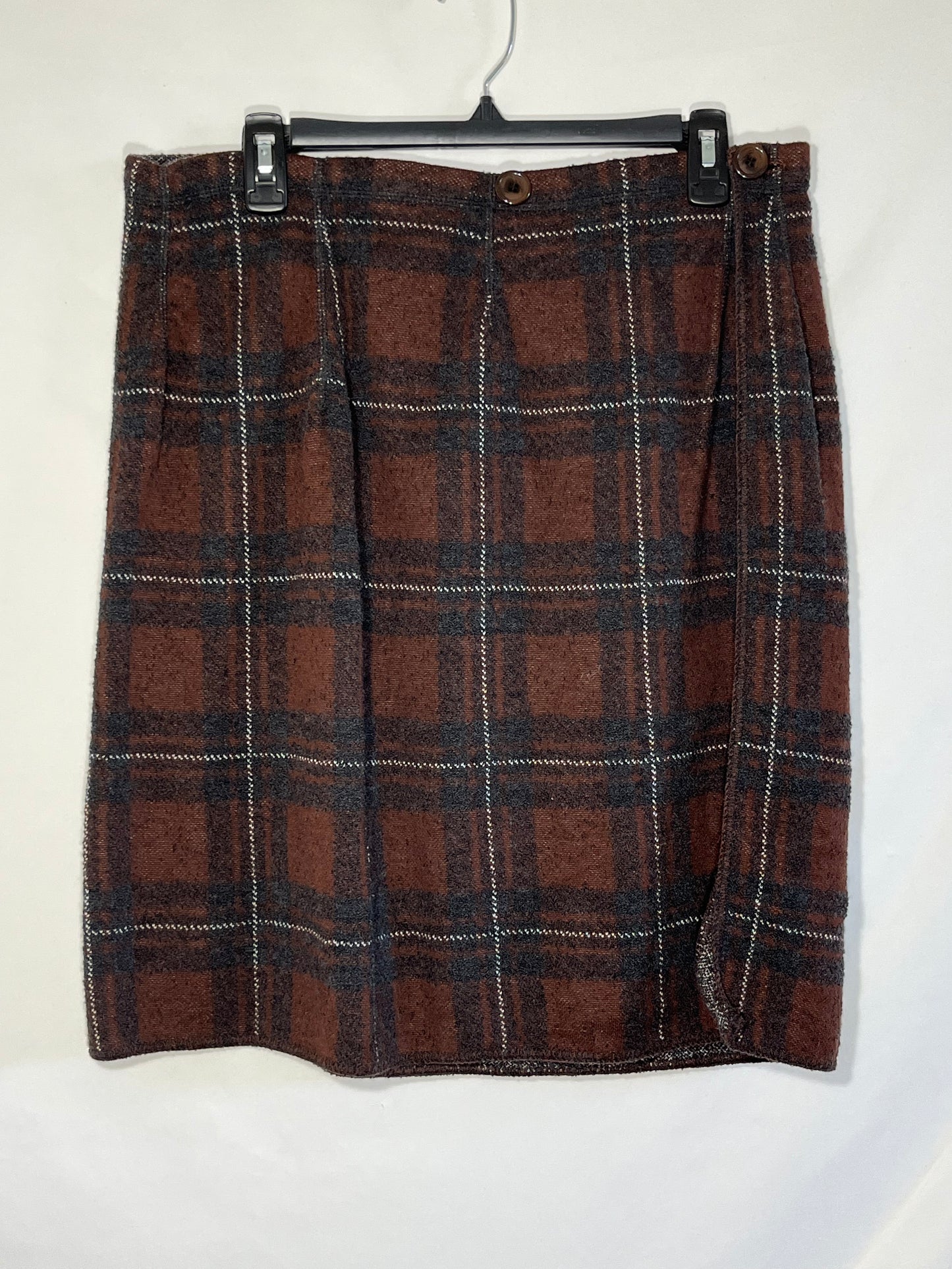 80's Plaid Skirt - 33” x 23.5”