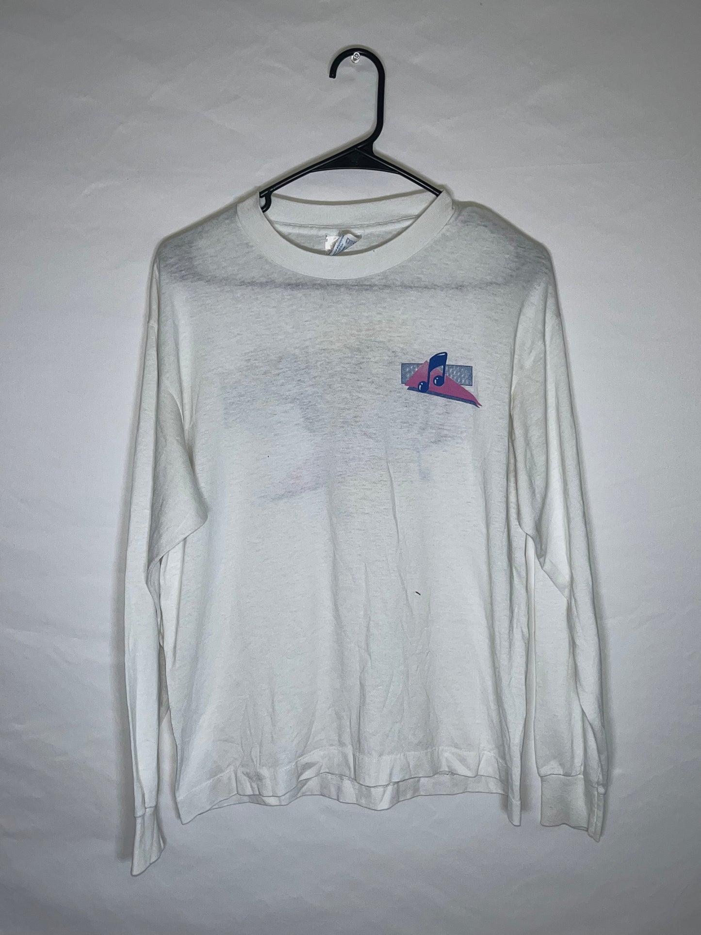 80's Music Longsleeve Shirt - Small - 19.5” x 25”