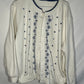 90's Button Up Cotton Cardigan - XLarge - 27” x 23.5”