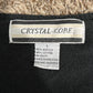 Crystal Kobe Acrylic Cotton Cardigan Sweater - Medium - 21” x 22”