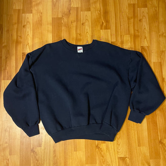 1990s Soffee made in usa blank sweatshirt fits L