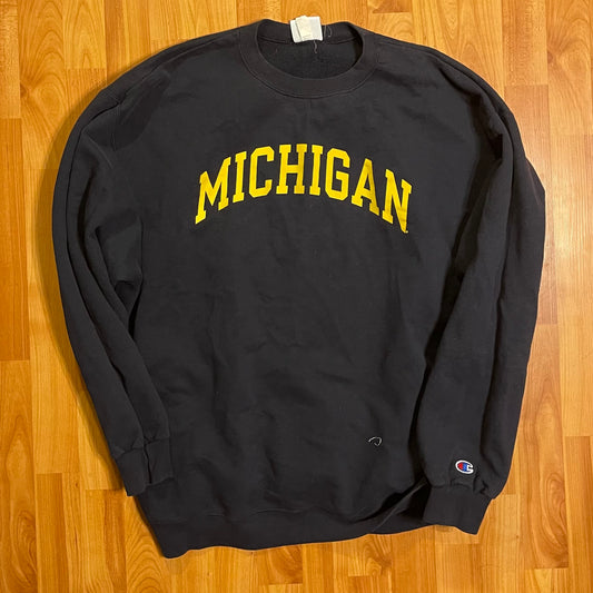 Michigan Ecosmart Champion Sweatshirt fits L