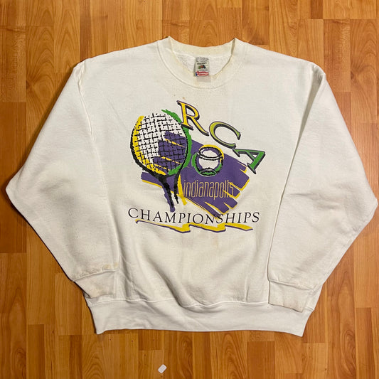 Vintage RCA Tennis sweatshirt fits like L