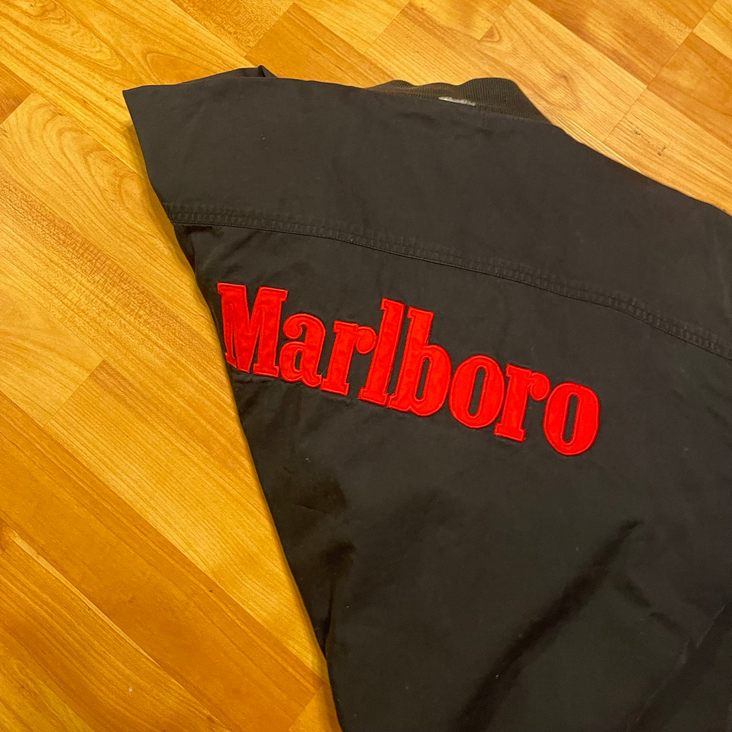 Vintage 1990s Marlboro Reversible Bomber Jacket fits S