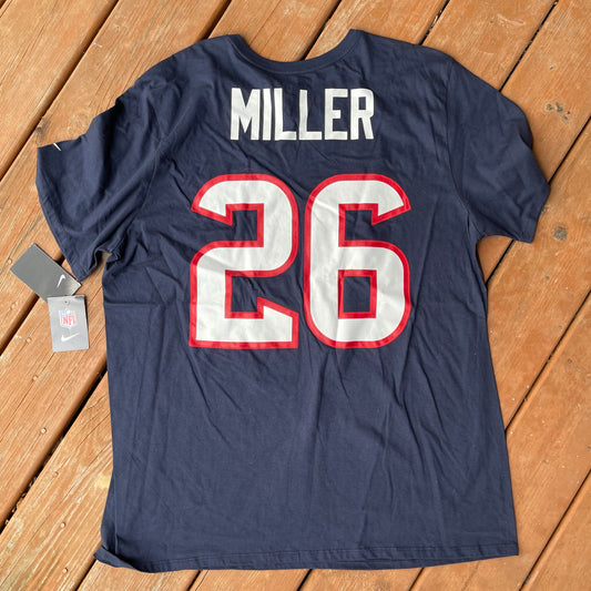 00's NWT Houston Texans Lamar Miller Jersey T-shirt