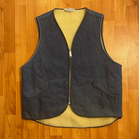 1970's Jean Vest - L