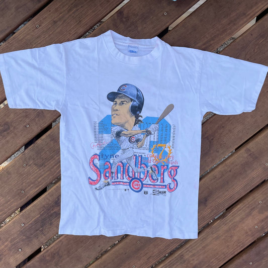 1990's Cubs Ryne Sandberg Tshirt - L