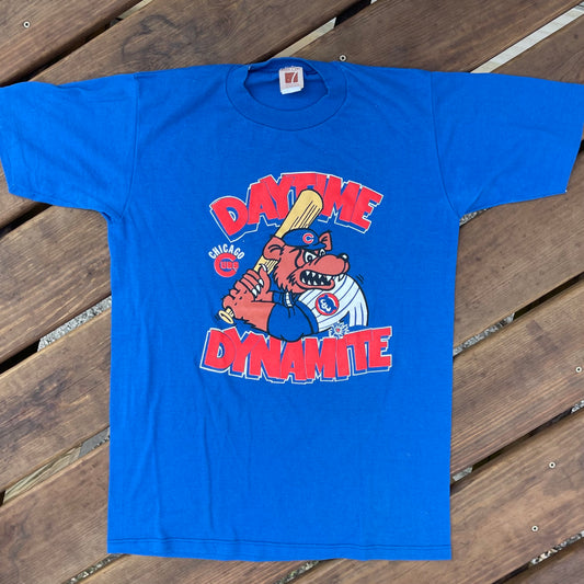 Camiseta de dinamita diurna de los Cachorros de 1980 - M